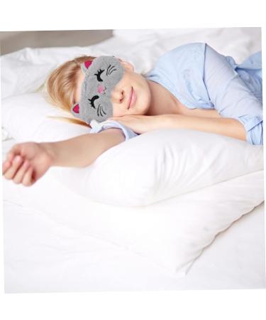 GLEAVI Kids Animal Sleep Mask 4 Pcs - Adjustable Eye Cover for Children - Rabbit & Panda Night Blindfolds - Plush Goggle Protection - Portable Sleep Aid - Assorted Colors - Buy Online on GoSupps.com