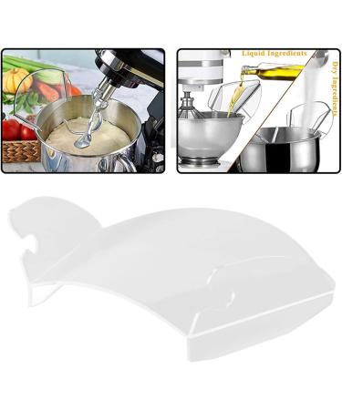 Pouring Shield Mixer Universal Pouring Shield Transparent PS Pouring Chute Replacement Fit for Bowl Lift Stand Mixer 4.5QT 5QT 6QT - Buy Online on GoSupps.com