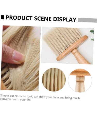 DOITOOL 1pc Hair Brush Hair Remover Brush Barber Mens Hairbrush Barber Haircut Duste Face Cleaner Brush Men Neck Salon Duster Practical Beard Brush Dedicated Man Beech Soft Brush 10.6X4.7cm As Shown - Buy Online on GoSupps.com