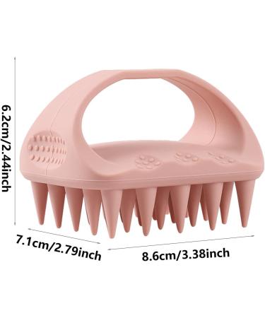 Buy Double-Sided Credit Massage Brush - Portable Silicone Scalp Massager for Men & Women - Wet & Dry Hair Care Device - Buy Online on GoSupps.com