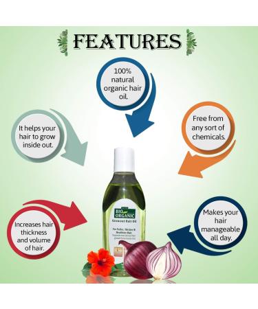 Indus Valley Bio Organic Hair Oil 100ml - Natural Hair Care for Healthy Shine | International Shipping Available - Buy Online on GoSupps.com