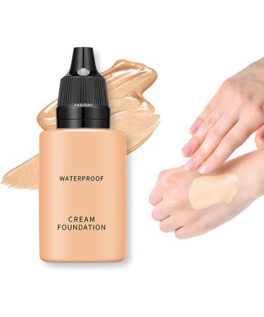 Makeup | 0.54 Fl Oz Full Coverage Foundation Waterproof Long Lasting Multi-purpose Matte Foundation Tint For Most Skin Types Zorq - Buy Online on GoSupps.com