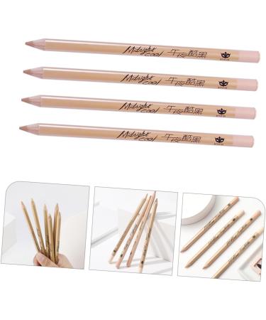  Gogogmee 4 Pieces Concealer Pen Concealer Stick Eye Brightening Concealer Eye Concealer Cosmetic Concealer Pencils Concealer Pencil for Eyebrows Concealer for Makeup Wooden - Buy Online on GoSupps.com