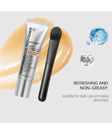 QGuoJie Instant Eye Tightener Cream with brush 20 ml firming and smoothing primer for the face reduces fine lines wrinkles and circles around the eyes longlasting matte finish 1 - Buy Online on GoSupps.com