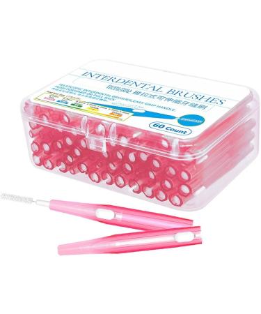 60-Piece Hygiene Push-Pull Interdental Brush Set for Adults - Travel-Friendly Toothpicks & Dental Floss for Healthy Gums - Buy Online on GoSupps.com