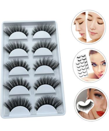 Beatifufu 5 Pairs Fake Eyelashes Beauty Eyelashes Fake Bottom Lashes Natural False Eyelashes Accessories Eyelashes Accessory Natural False Lashes Fake Lashes Girl Eyelash Fiber - Buy Online on GoSupps.com