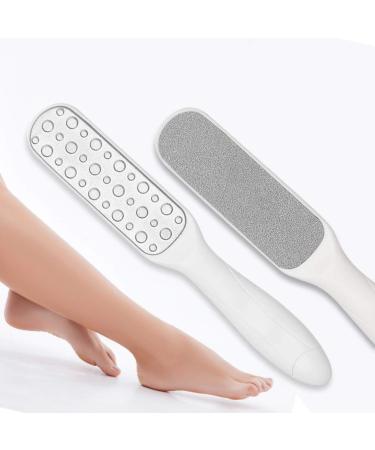Minkissy 2 STK Pedicure Foot Peeling Files - Stainless Steel Hard Skin Remover for Smooth Feet - Buy Online on GoSupps.com
