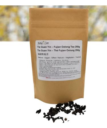 Herbal Cure - Oolong Tea Wu Long Tea 250g - Tie Guan Yin Chinese Tea Loose Tea Natura Aroma Vegan - Product of China - Buy Online on GoSupps.com