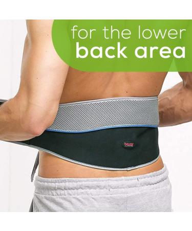 Beurer EM38 TENS Unit Lower Back Pain Relief Belt | 4 Electrodes | Adjustable & Breathable | Fits 30-55 Waist | Lumbar Support Brace - Buy Online on GoSupps.com