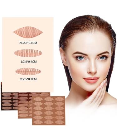 Eyelid Tape 288pcs: Invisible Lift Strips for Droopy & Hooded Eyes | Self-Adhesive, Breathable & Waterproof | Includes Tweezers & Fork XL - Buy Online on GoSupps.com
