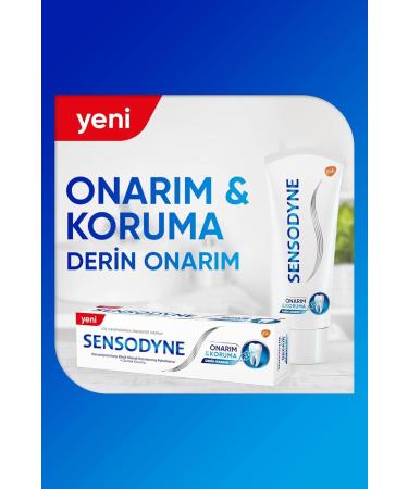Sensodyne Repair & Protect Toothpaste 75ml - 4 Pack | Best for Sensitive Teeth - International Shipping Available - Buy Online on GoSupps.com