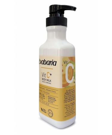 Babaria Vitamin C Moisturising Body Milk 500ml - Hydrating Skincare for Radiant Skin - International Shipping Available - Buy Online on GoSupps.com