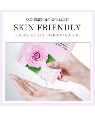 6 Sheets Fruit Extract Face Mask Set - Collagen Face Mask - Face Masks Beauty - Facial Mask Sheet - Skin Repair Mask Improves Skin Face Care Skin Care Sets For Women For All Skin Types - Buy Online on GoSupps.com