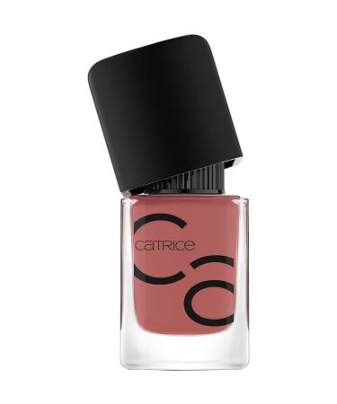 Catrice Iconails Gel Lacquer No. 10 Rosywood Hills - Long-Lasting Vegan Nail Polish Acetone-Free Shiny Red (10.5ml) - Buy Online on GoSupps.com