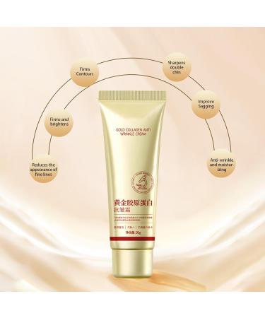 Golden Collagen AntiWrinkle Cream Korean Collagen Face Cream Golden Collagen Cream Long Lasting Deep Moisturizing Firming Cream AntiAging and Skin Firming Face Cream - Buy Online on GoSupps.com
