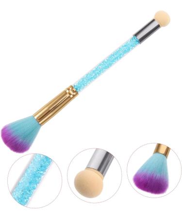 CIMAXIC 1pc Fingernail Brush Stuckers Nail Scrub Brush Nail Duster Brush Nail Scrubbing Brush Nail Collector Soft Nail Brush Toe Cleaning Brush Nail Dust Collector Portable Nail Polish 18*3cm Blue - Buy Online on GoSupps.com