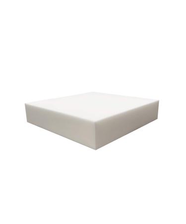 FoamRush 6" x 23" x 26" Upholstery Foam Cushion High Density (Chair Cushion Square Foam for Dinning Chairs, Wheelchair Seat Cushion Replacement)
