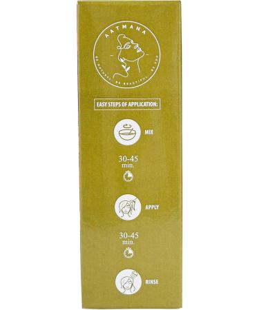 AATMANA Bhringraj Powder | Eclipta Alba | for Silky & Natural Soft Hair | Promote Hair Growth | Increases Hair Thickness | Ayurvedic Hair Products - 100g - Buy Online on GoSupps.com