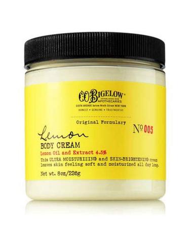 C.O. Bigelow Lemon Body Cream 8 Oz