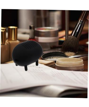 DOITOOL Beauty Egg Storage Powder Puff Holder - Travel Size 7.5x5cm - Stylish Black Organizer for Makeup - Buy Online on GoSupps.com