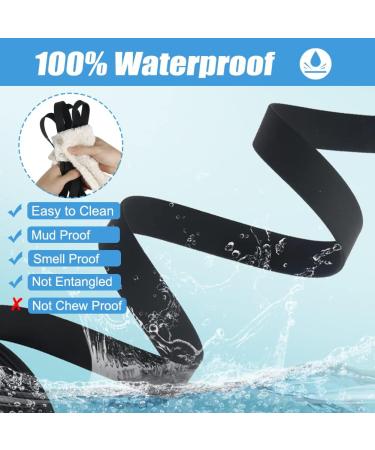 Vivifying 6m Waterproof Tow Line for Dogs with Padded Handle - Perfect for Recall Training Hiking Swimming Beach & Lake (Black) - Buy Online on GoSupps.com