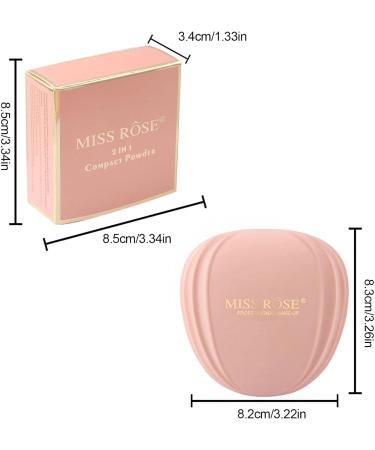 Matte Loose Setting Powder Compact - Waterproof Setting Powder Smooths Skin & Minimizes Shine | Brighten Skin Color Blemish Long-Lasting Matte Finish for Girlfriend Wife 4# - Buy Online on GoSupps.com