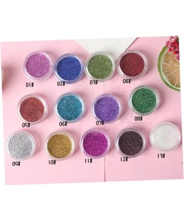 Beavorty 24 boxes of Color Pearl Mixed Colors Shadow Powder Pigment Cosmetic Makeup Eye Glitter Professional mediumx2pcs Assorted Colorx2pcs - Buy Online on GoSupps.com