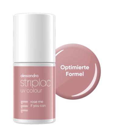 alessandro Striplac UV nail polish Rose Me If You Can opaque and scratch resistant up to 15 days easy to apply gentle removal technology vegan pink nude 65 ml