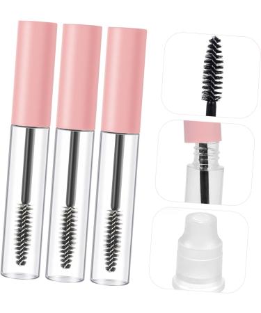 BIUDECO 10pcs Mascara Empty Tube Clear Gloss Lip Gloss Empty Mascara Wand Eyeliner Vial Wands Plastic Pink - Buy Online on GoSupps.com