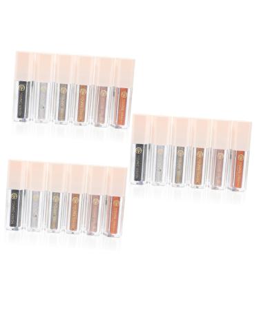 POPETPOP Make Up Accessories 18 Pcs Eye Shadow Set Eye Makeup Tools Glitter Eye Shadow Makeup Stuff Flash Miss