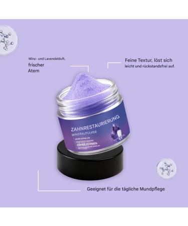 Powdered toothpaste 30 g whitening toothpaste powder for tooth restoration for freshness oral hygiene cleaning adults family morning and evening - Buy Online on GoSupps.com