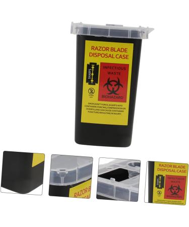 Minkissy 8-Pack Razor Blade Storage Box - Safe Disposal Container for Hairdressing Blades & Razors | International Shipping Available - Buy Online on GoSupps.com