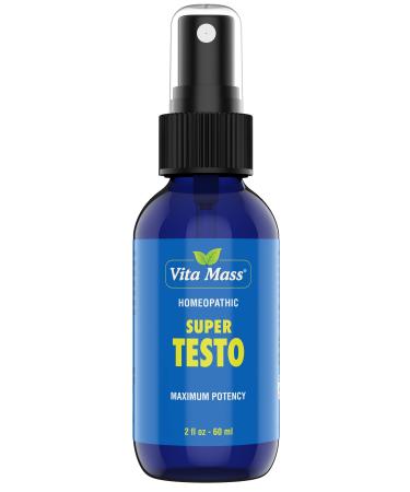 Homeopathic-SuperTestosterone- Fast Acting Oral Spray- 2 oz 60ml - Doctor Formulated