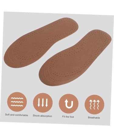 FOMIYES Kids Shoe Inserts | Child Insoles & Cushions for Comfort | Brown Insoles for Children - Buy Online on GoSupps.com