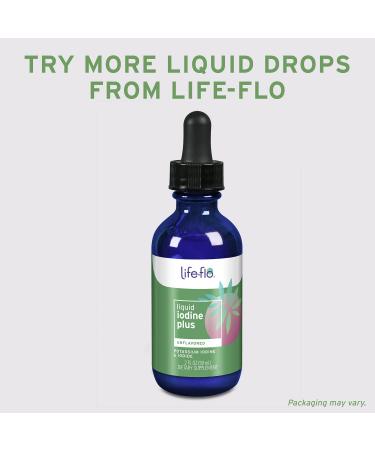 Life-flo Biotin Drops 10000 mcg | Natural Vanilla Flavor for Healthy Hair & Nails - 2 fl oz - Buy Online on GoSupps.com