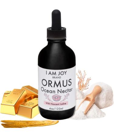 I Am Joy: Ormus Ocean Nectar Monoatomic Gold with Iodine Designed to Decalcify The Pineal Gland, Support Thyroid and Increase Feelings of Alertness, Clarity of Thought and Energy 4oz - Buy Online on GoSupps.com