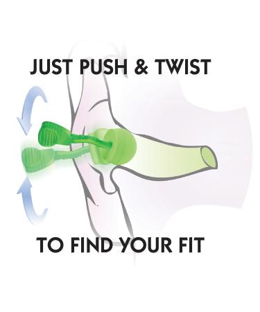 Buy Disposable Corded Ear Plugs - Green PK100 | Ship Internationally - Buy Online on GoSupps.com