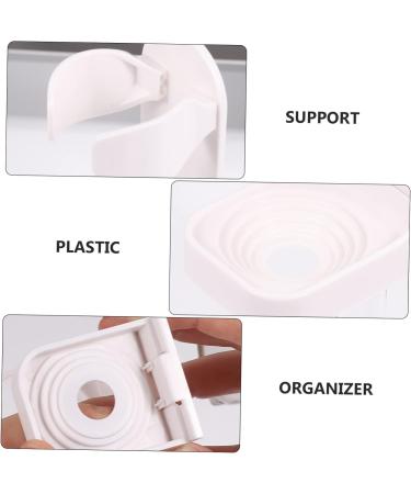 5-Piece Electric Shaver Rack & Organizer - Razor Holder Hooks & Bathroom Clothes Bar for Effortless Storage - Buy Online on GoSupps.com