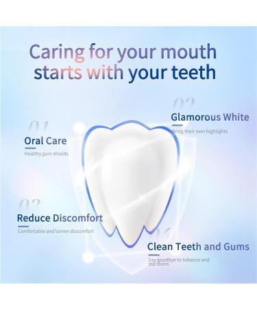 BodyAccel Nicotinamide Dazzle White Toothpaste | Intensive Whitening Fresh Breath Stain Removal & Complete Care - Natural Toothpaste for Healthy Teeth - Buy Online on GoSupps.com