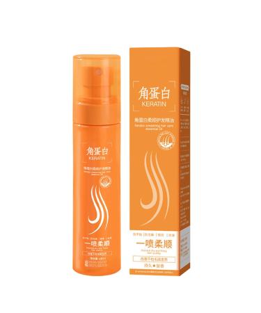 Ceprznvey Keratin moisturizing conditioner spray 100ml leave-in conditioner for curly wavy or natural hair moisturizing hair care for dry hair 3-year shelf life