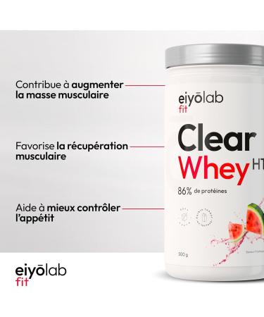 CLEAR WHEY HT | Refreshing Whey Isolate | 85% Protein | High in BCAA and Glutamine | Bodybuilding Protein | Low Lactose | League - Buy Online on GoSupps.com