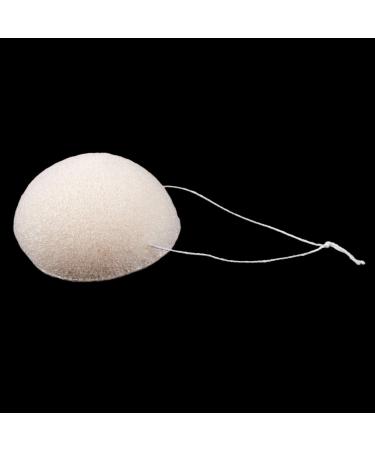 Konnyaku Jelly Fiber Face Wash Pad Cleaning Sponge Puff Exfoliator-white - Buy Online on GoSupps.com