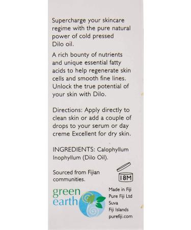 Buy Pure Fiji Dilo Oil Anti-Aging Face Oil - Natural Moisturizing Serum for Men & Women - Vitamin E & A - 0.5 oz - Buy Online on GoSupps.com