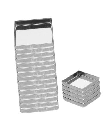 20pi ces Palette De Maquillage M tal Pots Vides Fer Pots Cosm tiques De Bo te De Recharge De Maquillage Diy Pour Blush Poudre Fards Paupi res Compacts Et Organisateur