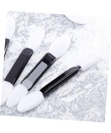Housoutil 100pcs Sponge Eyeshadow Brush Eye Shadow Applicator Makeup Brush Miss Eye Shadow Stick Major M White - Buy Online on GoSupps.com