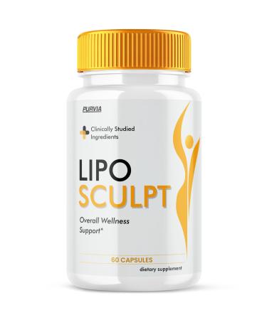 Lipo Sculpt Capsules LipoSculpt Pills Advanced Loss Support Supplements Capsulas Premium Health Wellness Formula Natural Ingredients for Healthy Digestion & Maximum Energy Pastillas (60 Capsules)