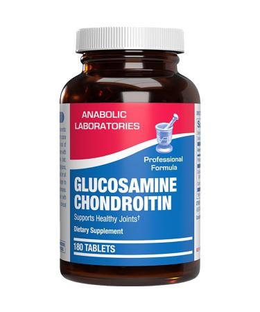 Advanced Glucosamine and Chondroitin for Adults - Clinical Formula Naturally Derived Bone Joint Tendon and Ligament Supplement with High Strength Glucosamine Complex - Up to 180 Day Supply