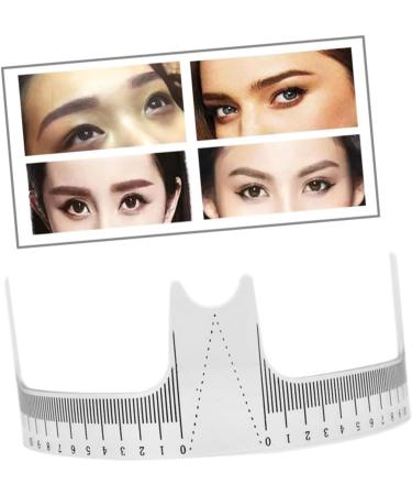 FOMIYES 1pc Mask Eyebrow Ruler Flexible Eyebrow Measure Eyebrow Shaper Ruler Positioning Ruler Major - Buy Online on GoSupps.com
