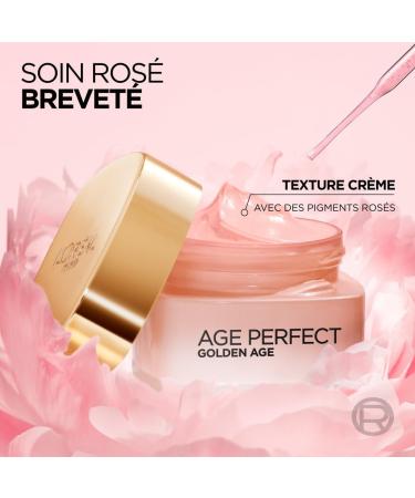 L Or al Paris Age Perfect Golden Age Re-Fortifying Ros Day Cream Anti-Sagging & Radiance Day Cream Enriched with Native Peony Cells and Calcium/Vitamin B3 50 ml - Buy Online on GoSupps.com