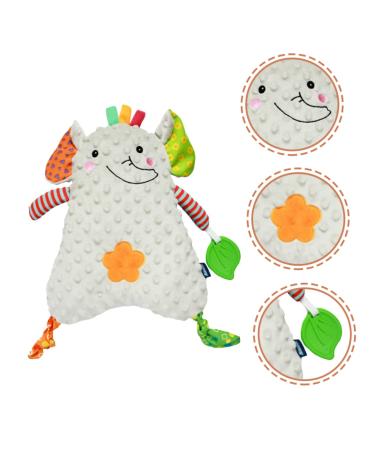 Ibasenice 3-in-1 Sleeping Comfort Tag Toy - Cuddly Rabbit Pacifier & Baby Blanket for International Shipping - Buy Online on GoSupps.com